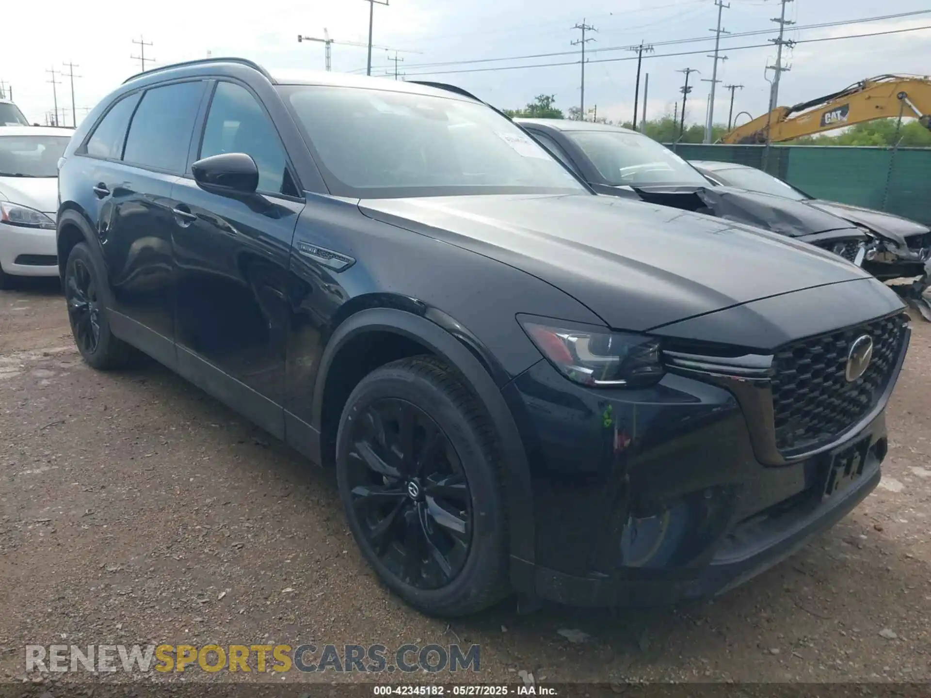 1 Photograph of a damaged car JM3KKCHDXS1215255 MAZDA CX-90 2025