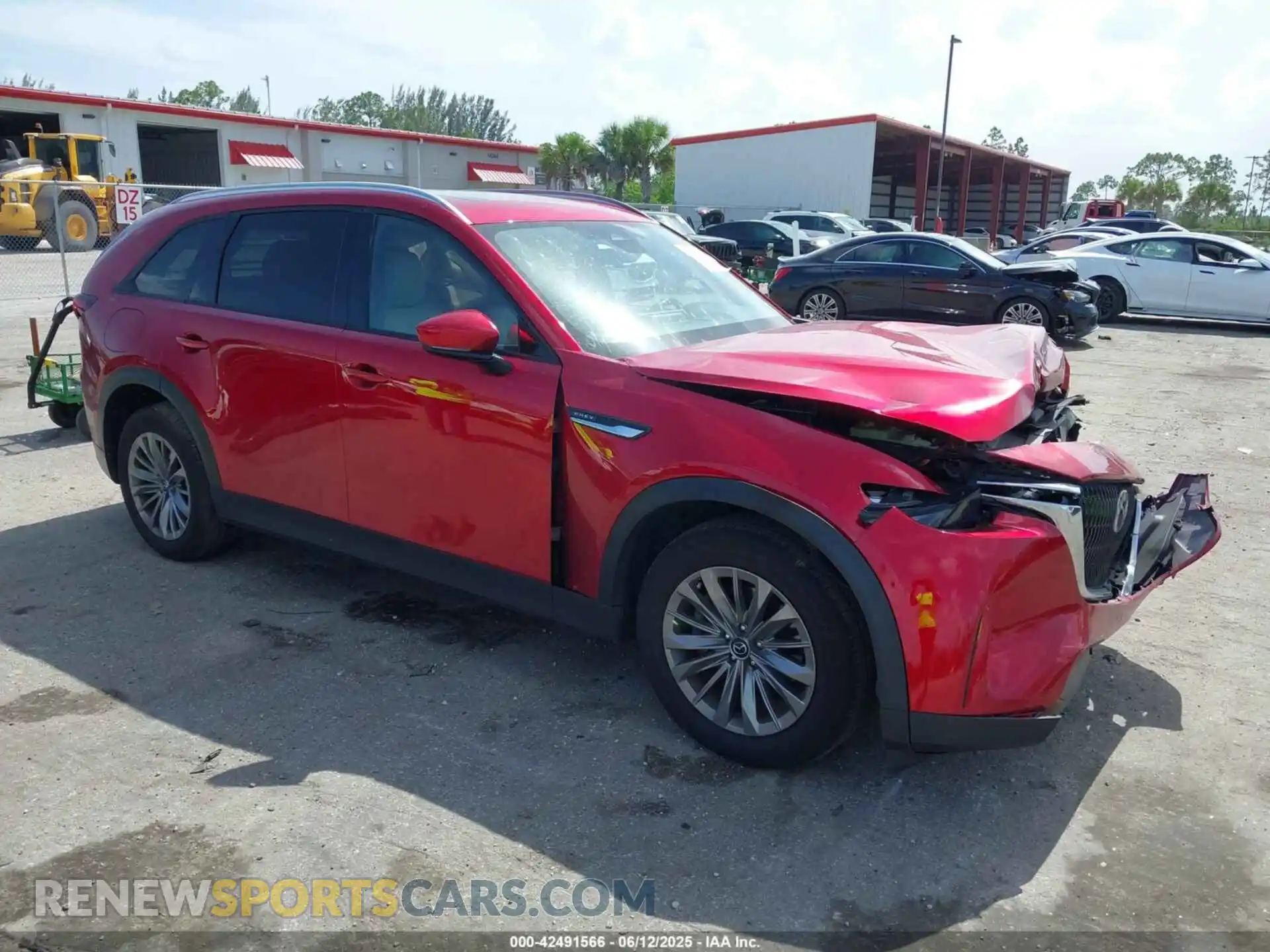 1 fotografías del automóvil dañado JM3KKBHA7R1131940 MAZDA CX-90 PHEV 2024
