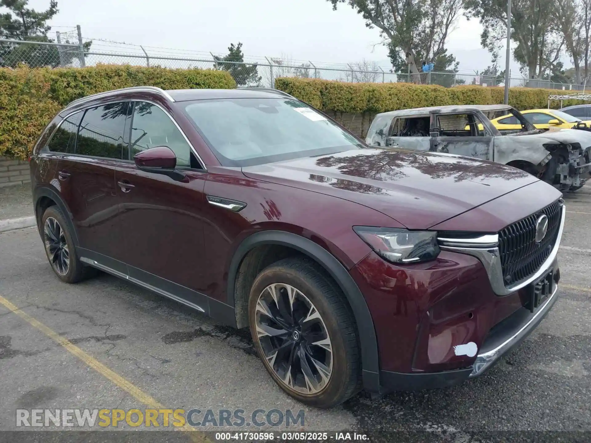 1 Photograph of a damaged car JM3KKEHA6R1102432 MAZDA CX-90 PHEV 2024