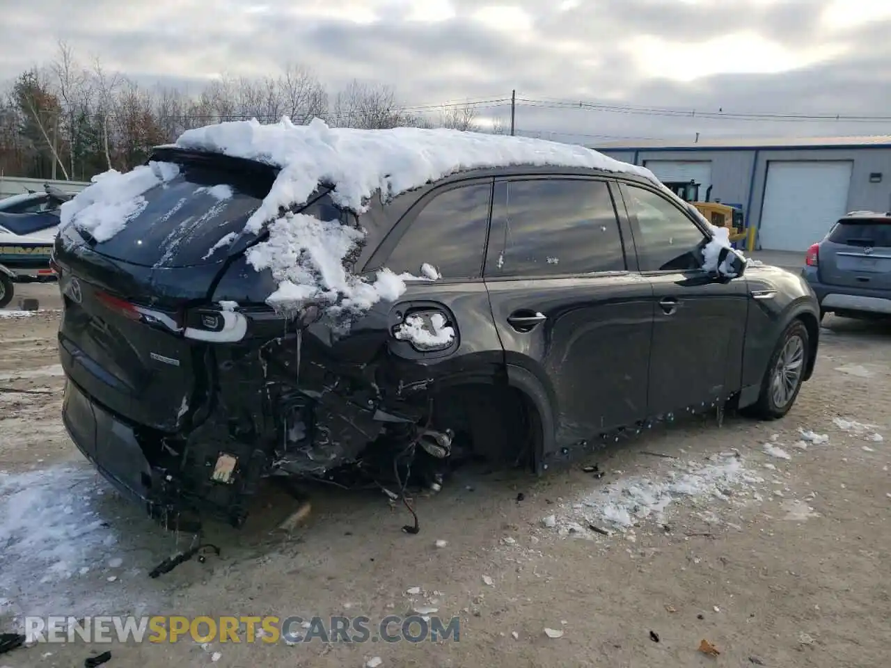 3 Photograph of a damaged car JM3KKBHA6R1131377 MAZDA CX-90 PREF 2024