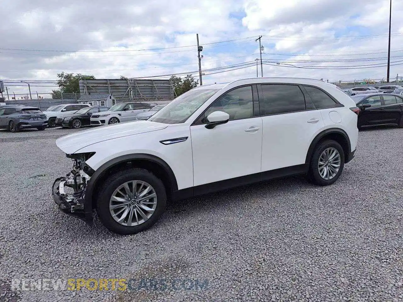 1 Photograph of a damaged car JM3KKCHD2R1114205 MAZDA CX-90 PREF 2024