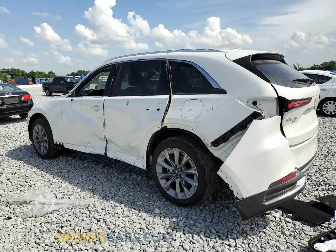 2 Photograph of a damaged car JM3KKEHD2R1173296 MAZDA CX-90 PREM 2024