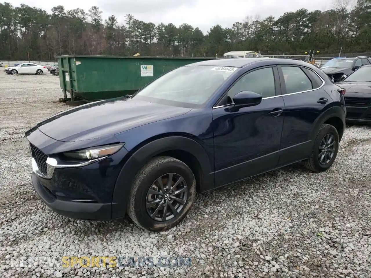 1 Photograph of a damaged car 3MVDMABL8LM113858 MAZDA CX30 2020