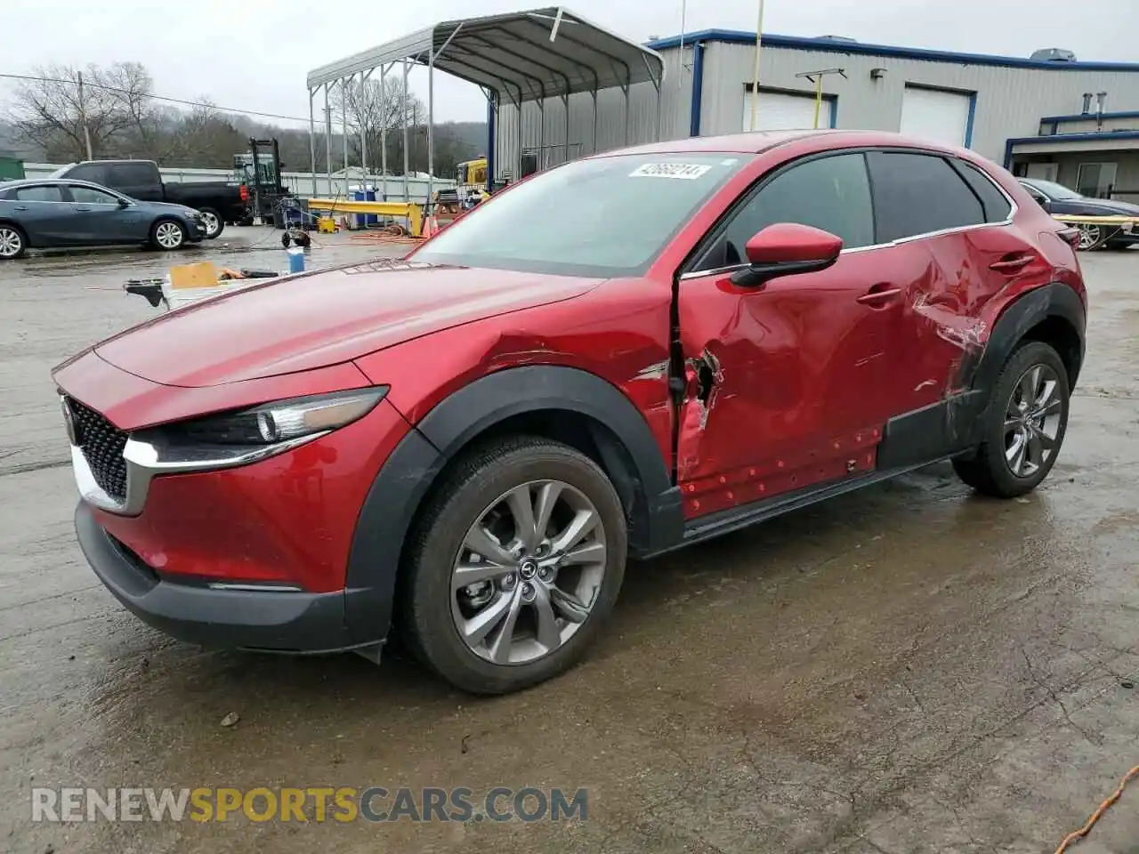 1 Photograph of a damaged car 3MVDMADL7LM110902 MAZDA CX30 2020