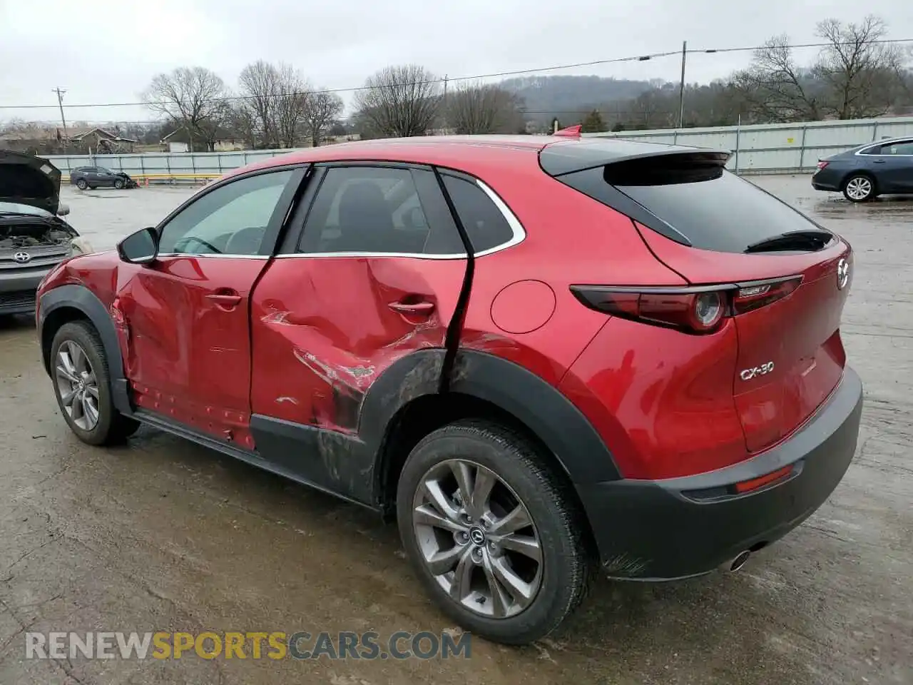 2 Photograph of a damaged car 3MVDMADL7LM110902 MAZDA CX30 2020