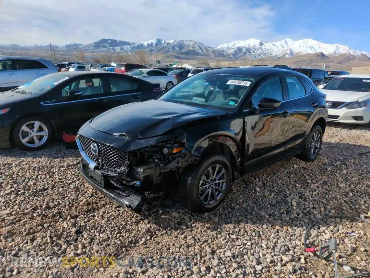1 fotografías del automóvil dañado 3MVDMBBLXLM117867 MAZDA CX30 2020