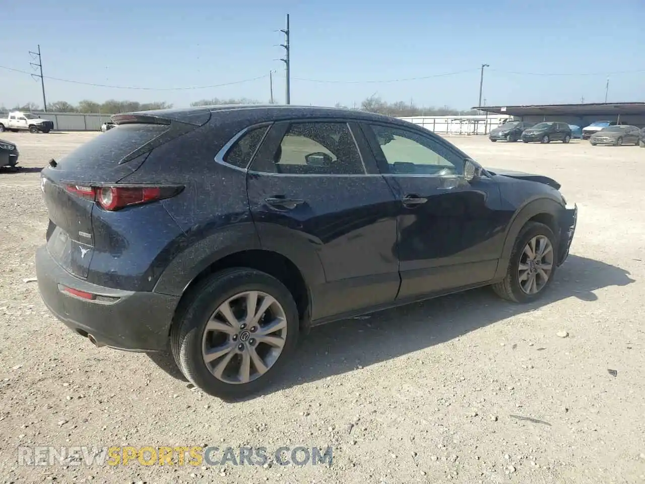 3 fotografías del automóvil dañado 3MVDMBCL7LM121406 MAZDA CX30 2020