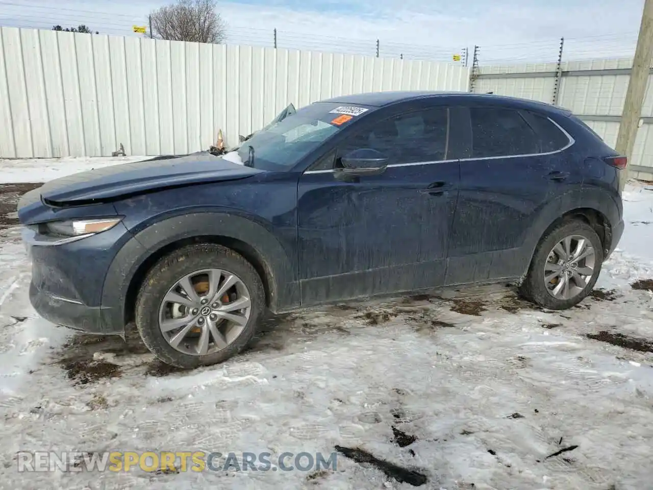 1 Photograph of a damaged car 3MVDMBDL0LM109922 MAZDA CX30 2020