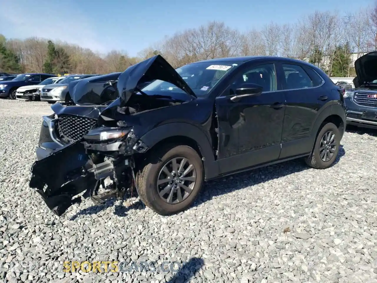 1 Photograph of a damaged car 3MVDMAAL6MM212732 MAZDA CX30 2021