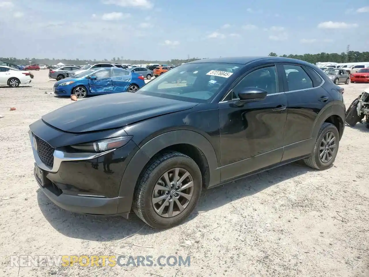 1 Photograph of a damaged car 3MVDMAAL9MM273086 MAZDA CX30 2021