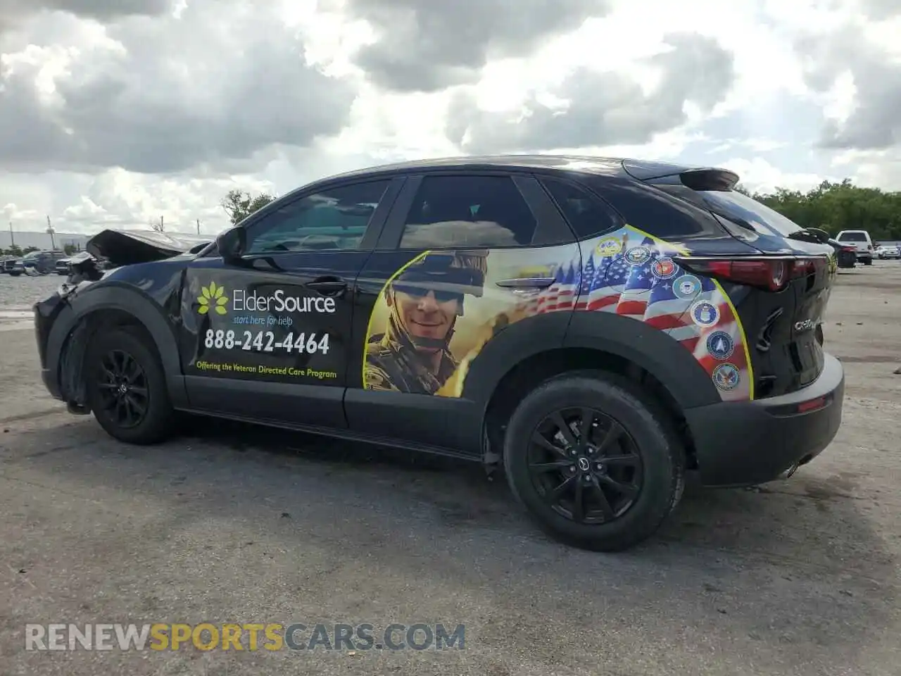 2 Photograph of a damaged car 3MVDMAALXMM224060 MAZDA CX30 2021