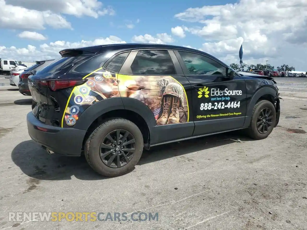 3 Photograph of a damaged car 3MVDMAALXMM224060 MAZDA CX30 2021