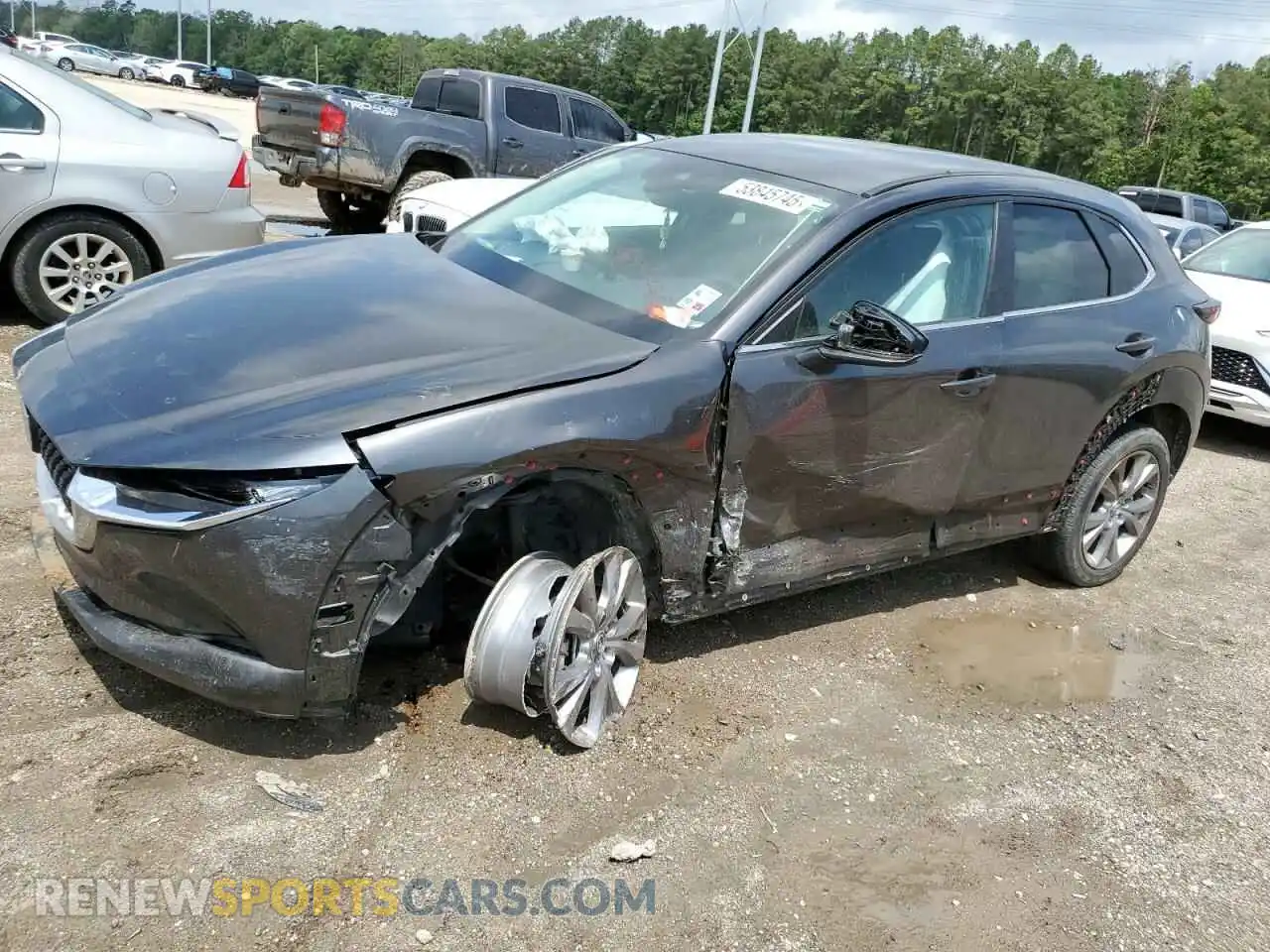 1 Photograph of a damaged car 3MVDMABL5MM209755 MAZDA CX30 2021
