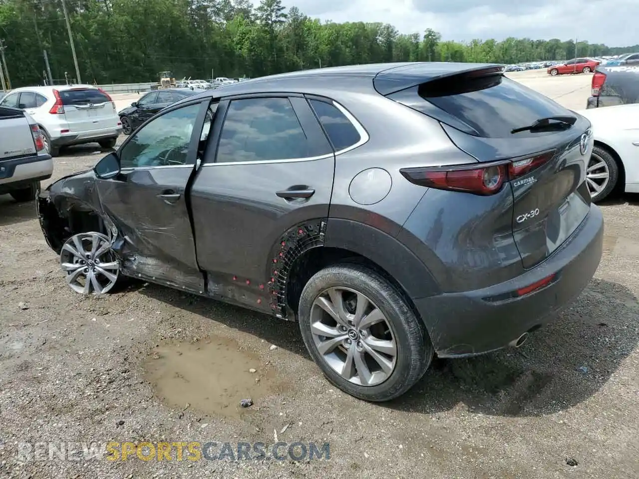 2 Photograph of a damaged car 3MVDMABL5MM209755 MAZDA CX30 2021