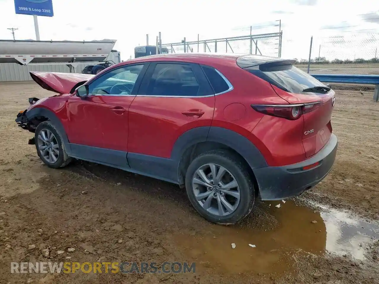 2 Photograph of a damaged car 3MVDMABL5MM250063 MAZDA CX30 2021