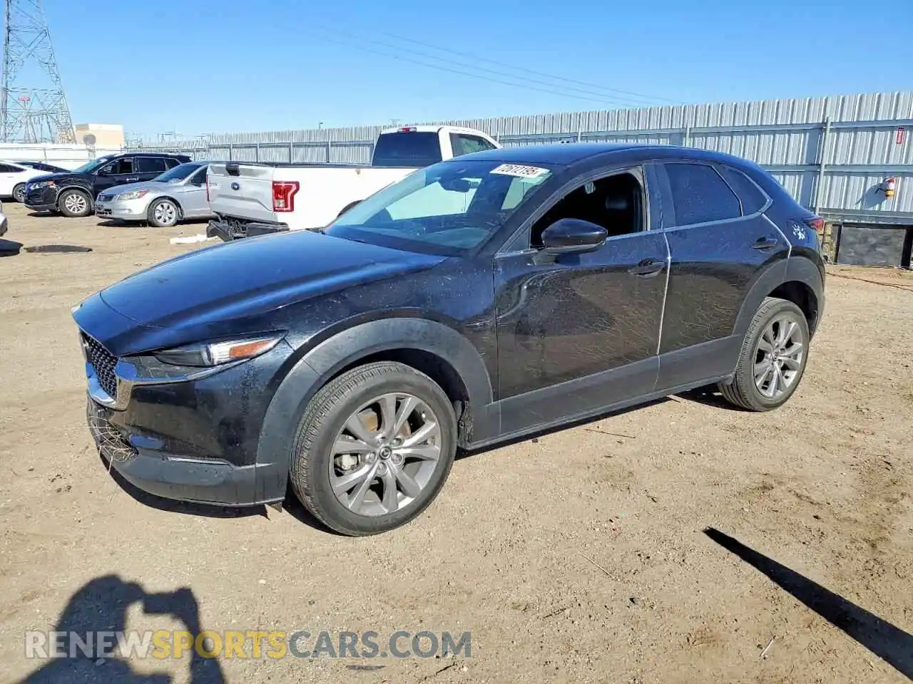 1 Photograph of a damaged car 3MVDMABL6MM244871 MAZDA CX30 2021