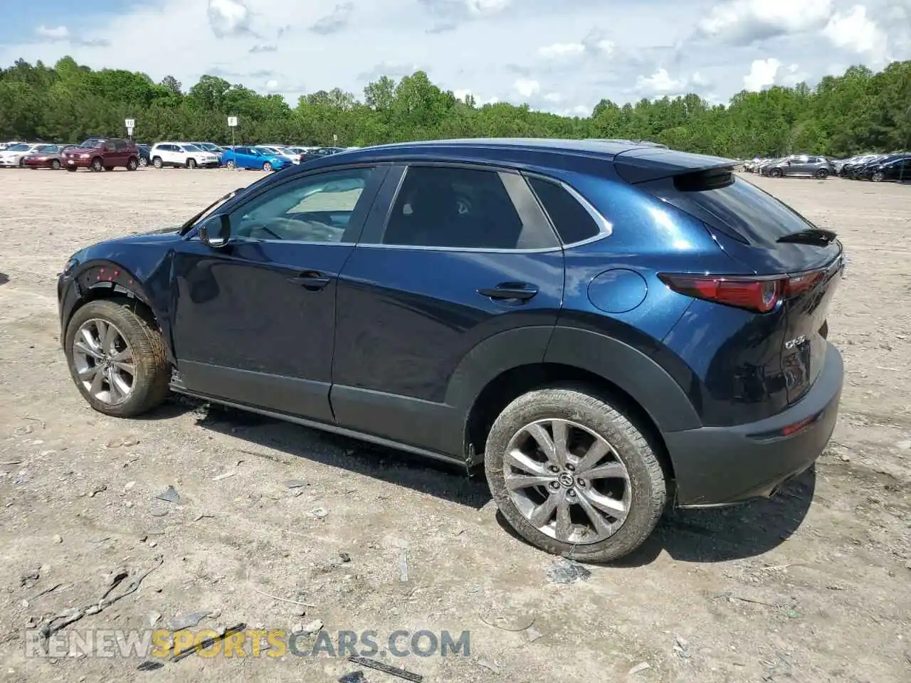 2 Photograph of a damaged car 3MVDMABL7MM241929 MAZDA CX30 2021