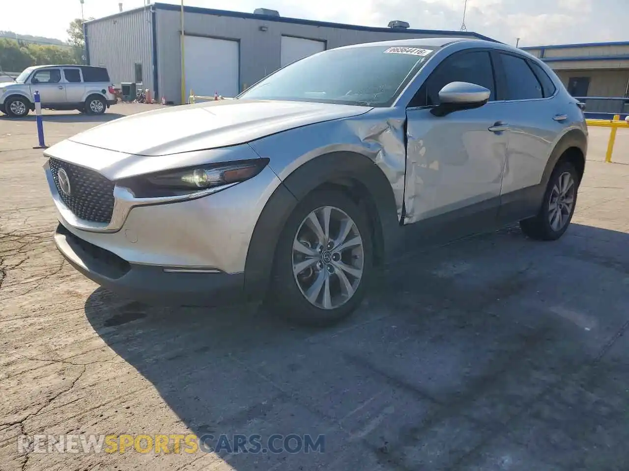 1 Photograph of a damaged car 3MVDMABL7MM258214 MAZDA CX30 2021