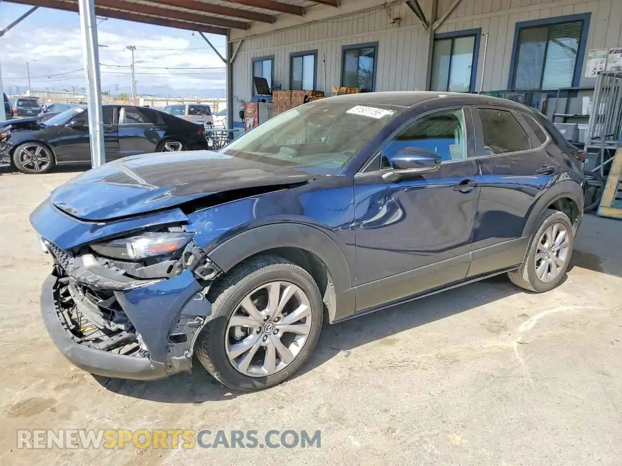 1 Photograph of a damaged car 3MVDMABL8MM229305 MAZDA CX30 2021