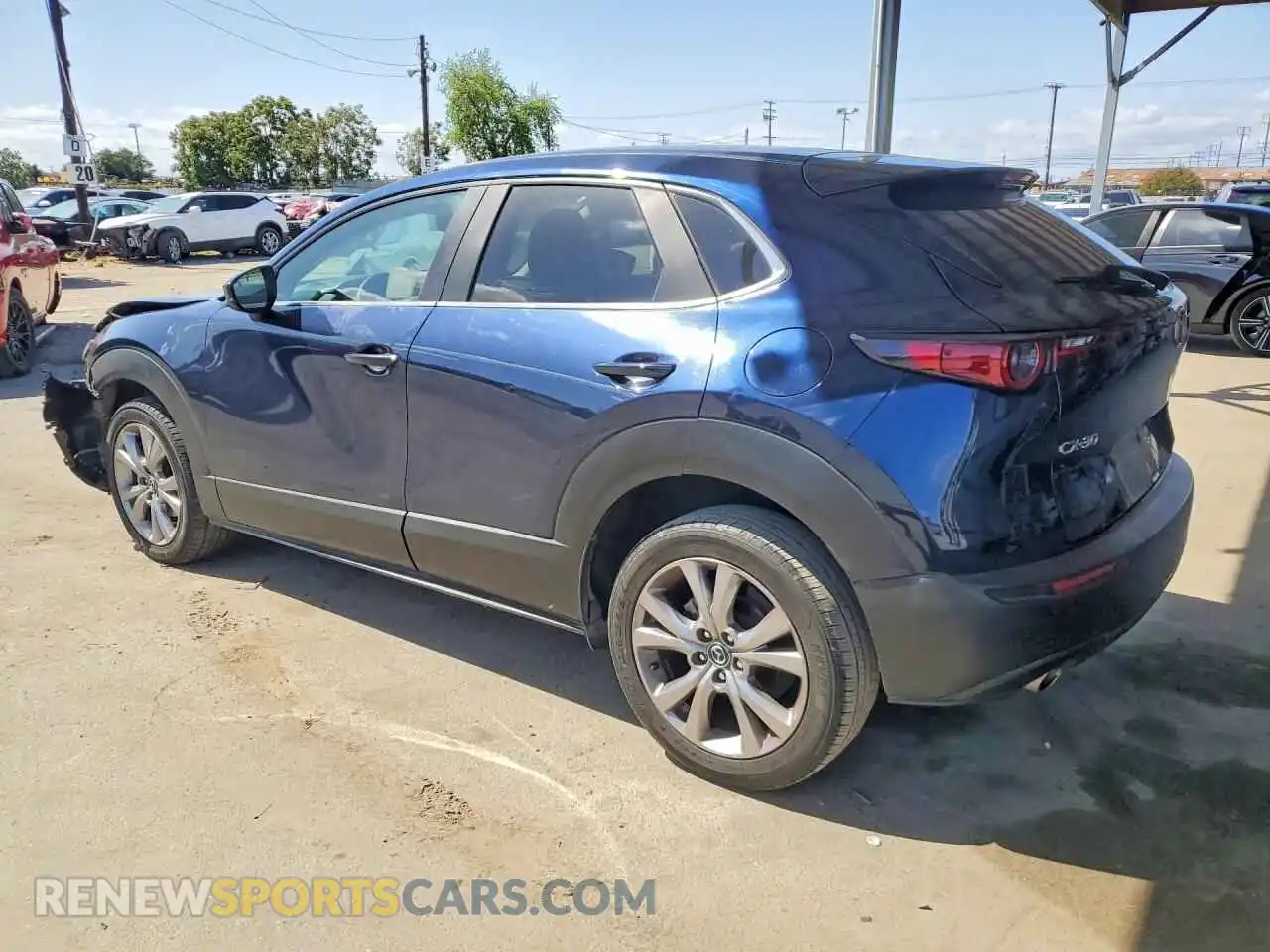 2 Photograph of a damaged car 3MVDMABL8MM229305 MAZDA CX30 2021