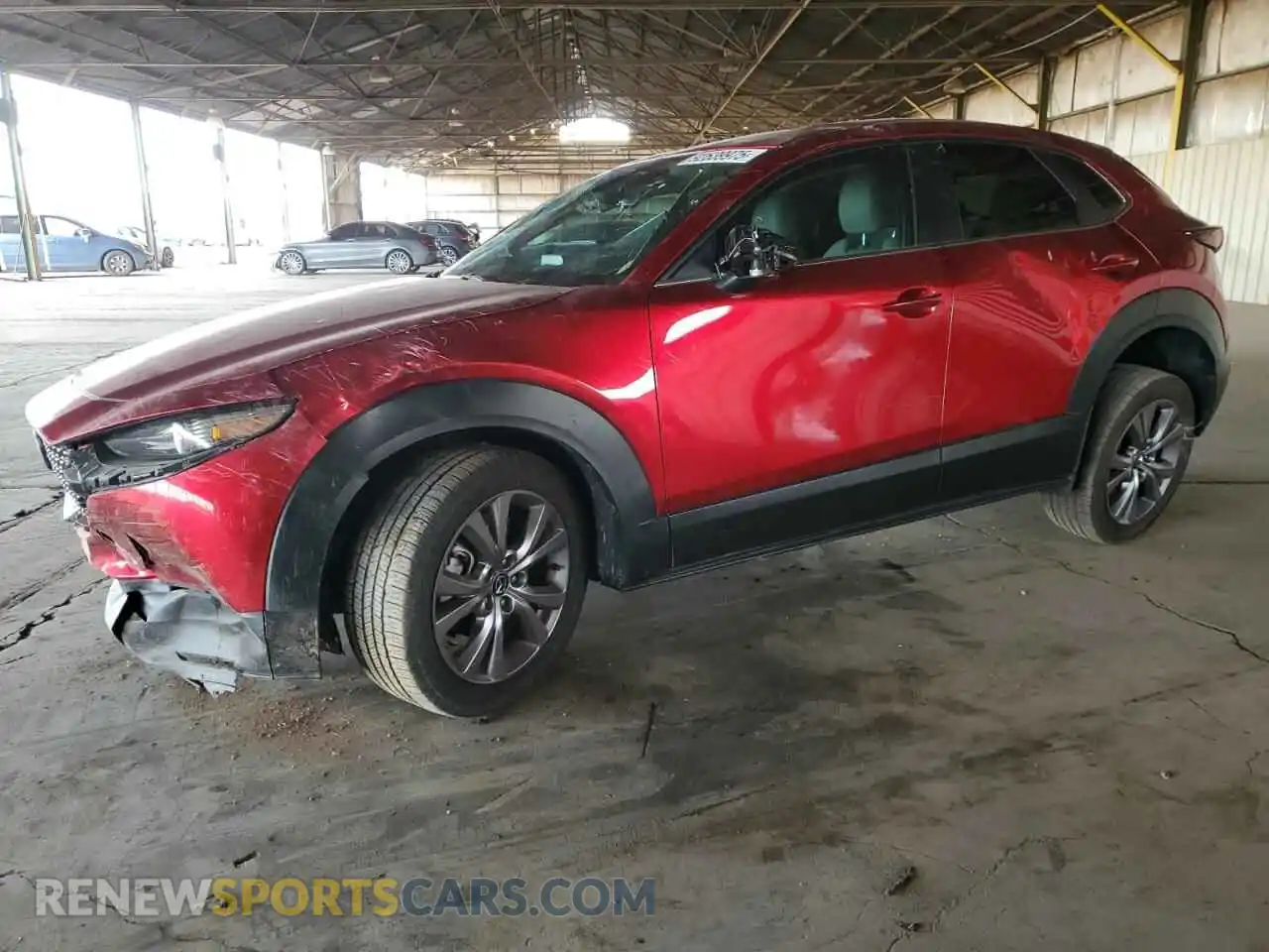 1 Photograph of a damaged car 3MVDMACL1MM233484 MAZDA CX30 2021