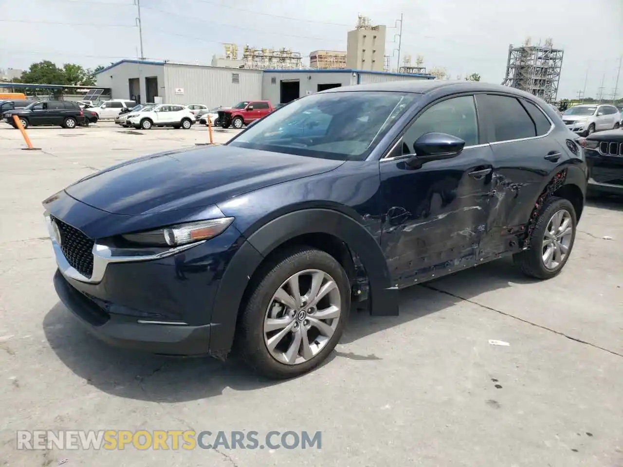 1 Photograph of a damaged car 3MVDMACL8MM304101 MAZDA CX30 2021