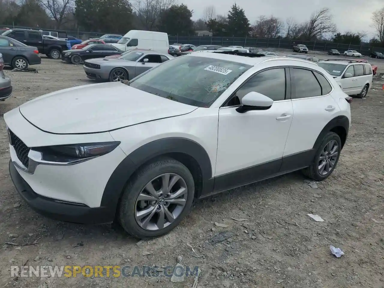 1 Photograph of a damaged car 3MVDMADM2MM219102 MAZDA CX30 2021