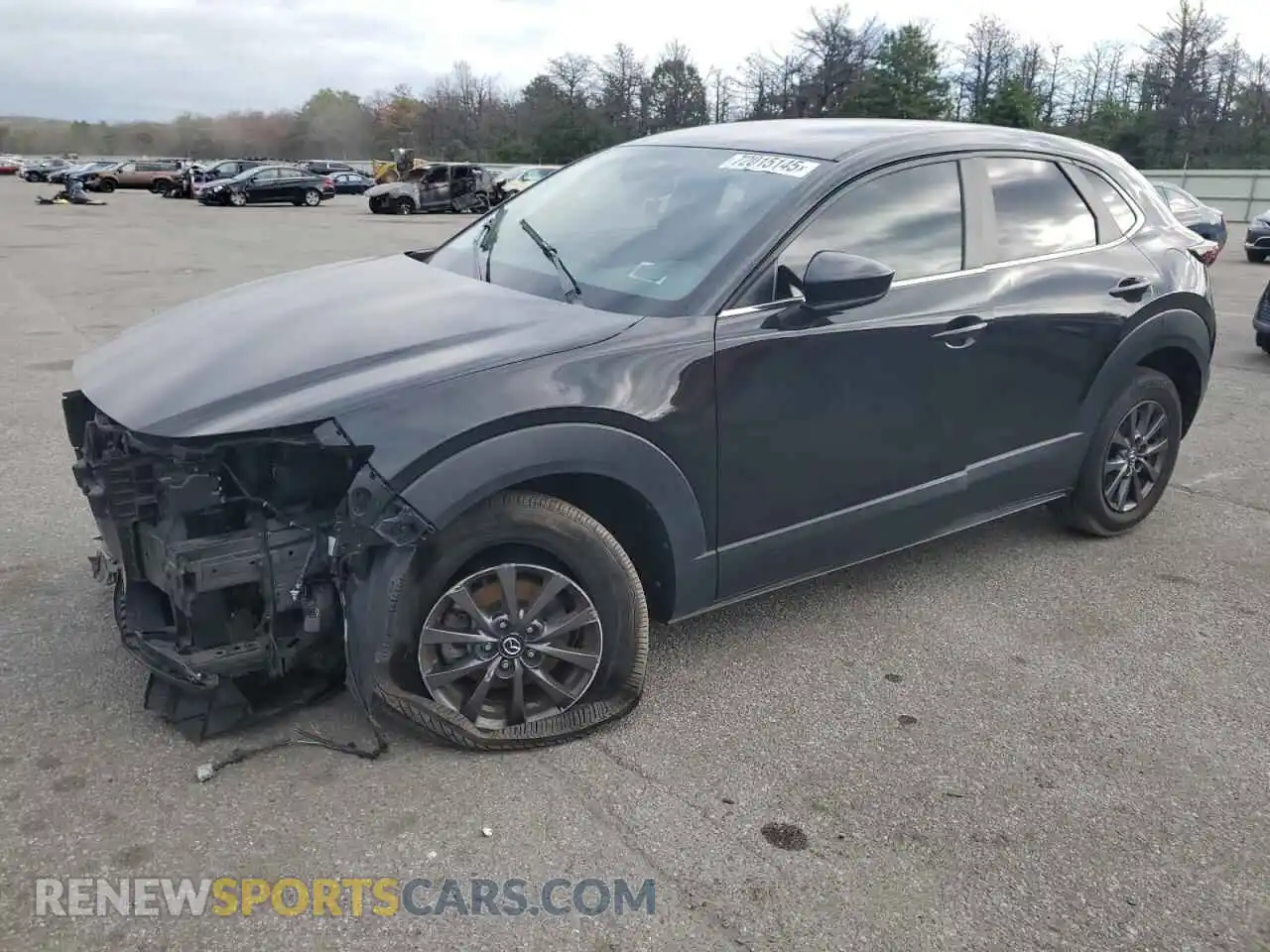 1 Photograph of a damaged car 3MVDMBAL0MM272124 MAZDA CX30 2021