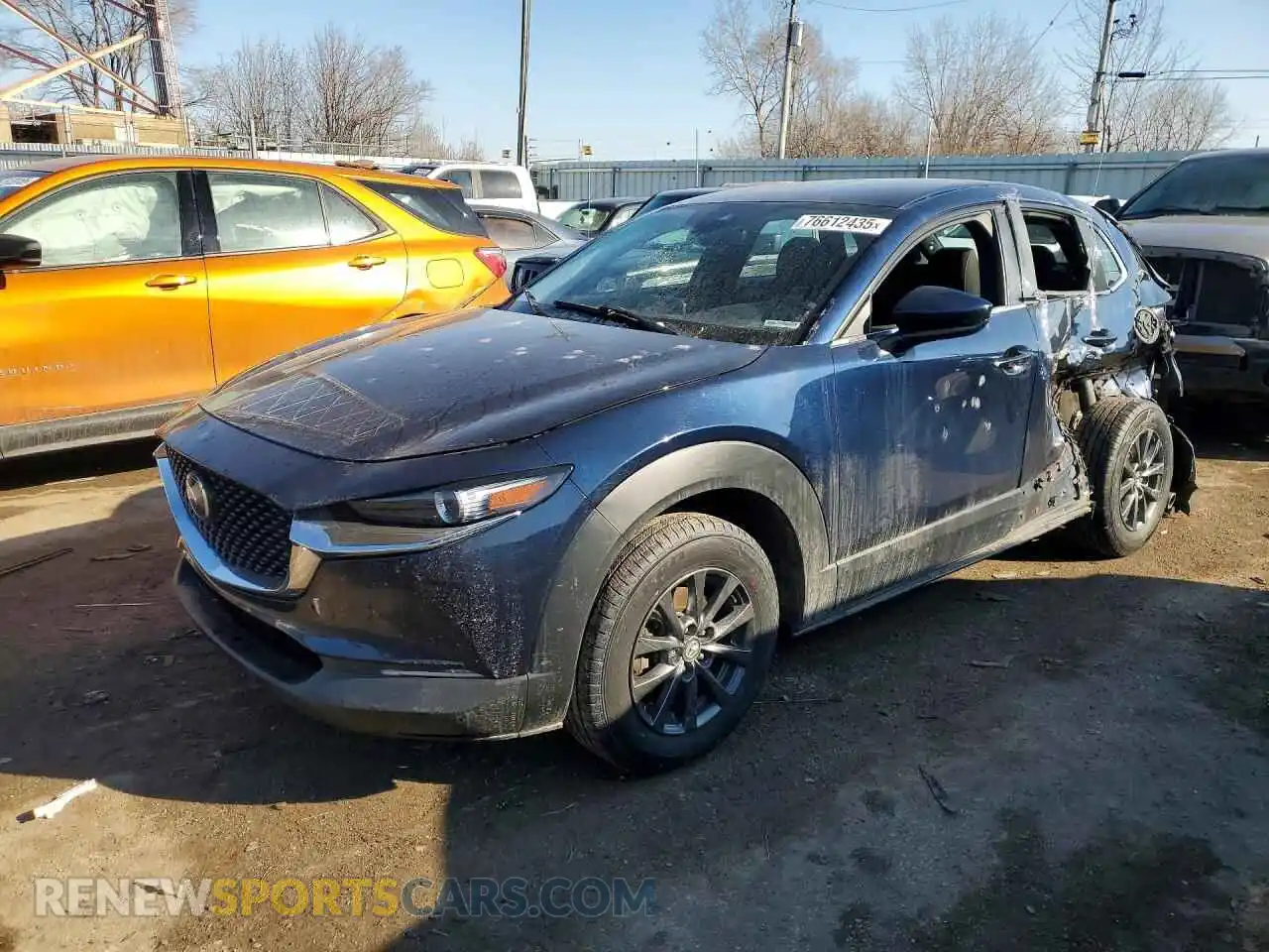 1 Фотография поврежденного автомобиля 3MVDMBAL2MM263554 MAZDA CX30 2021