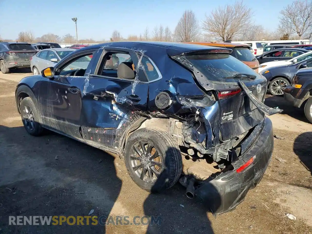 2 Фотография поврежденного автомобиля 3MVDMBAL2MM263554 MAZDA CX30 2021
