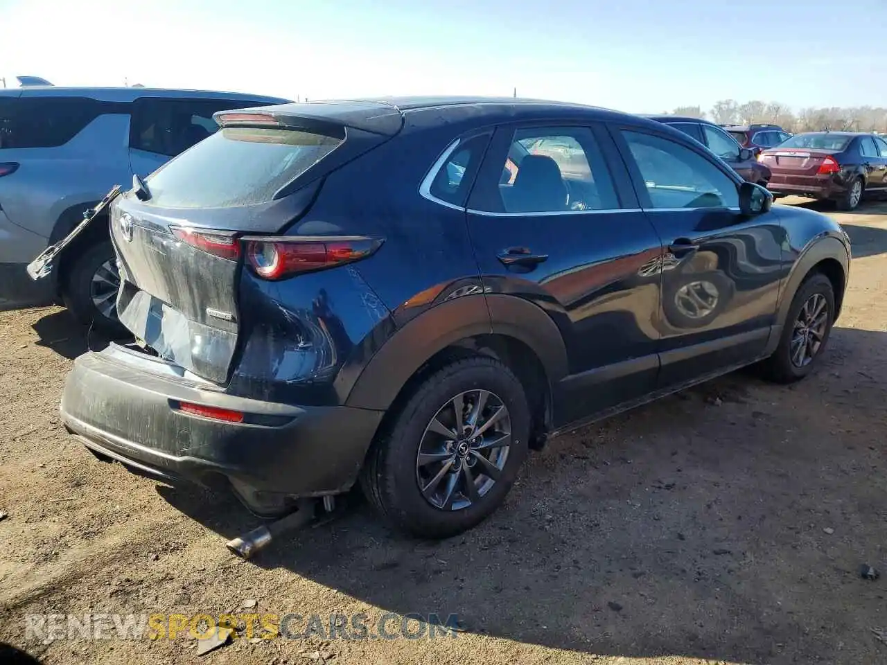 3 Фотография поврежденного автомобиля 3MVDMBAL2MM263554 MAZDA CX30 2021