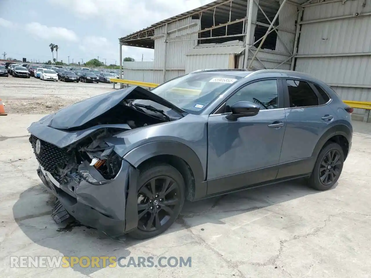 1 Photograph of a damaged car 3MVDMBAY0MM310561 MAZDA CX30 2021