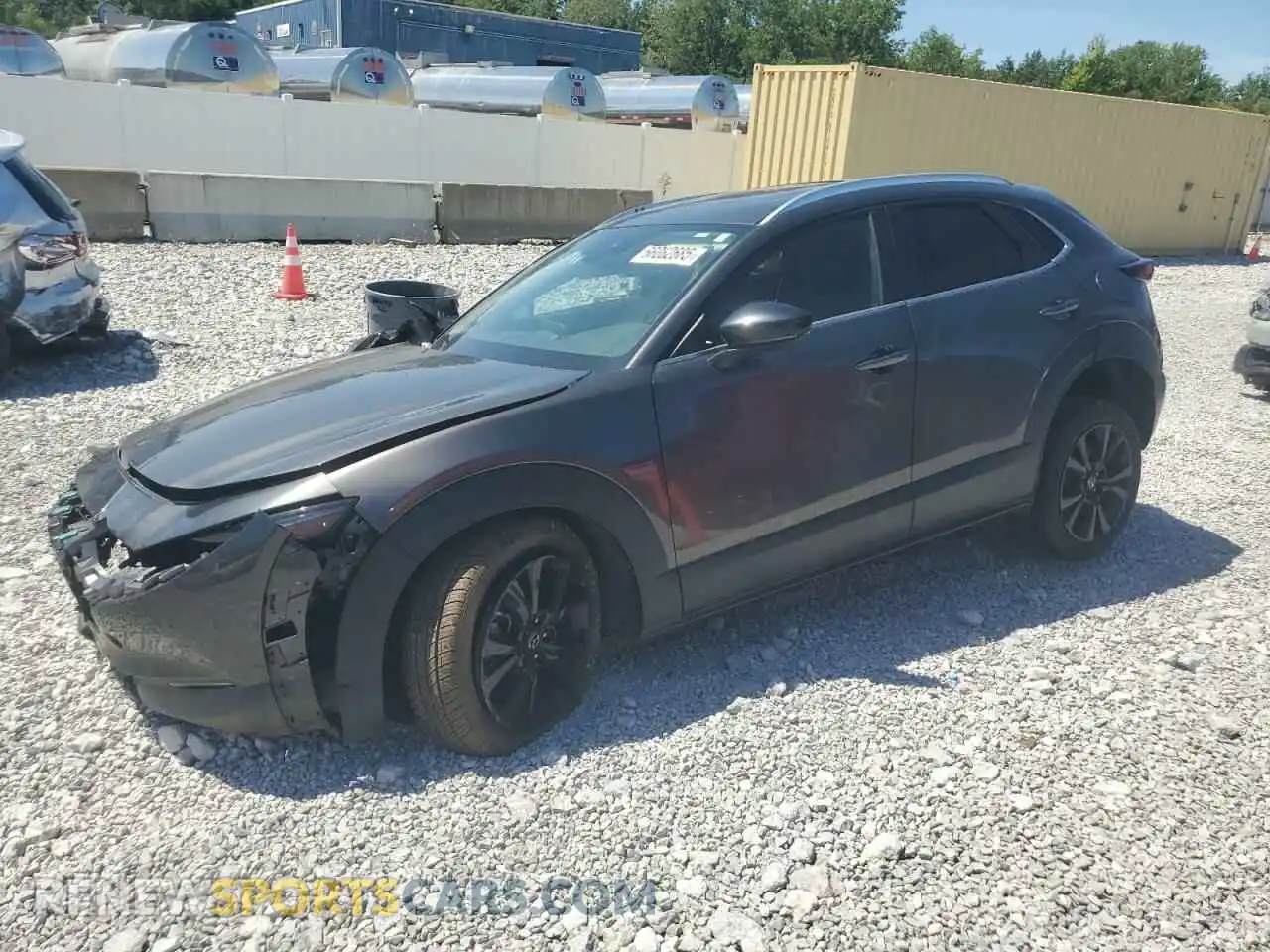 1 Photograph of a damaged car 3MVDMBAY6MM308068 MAZDA CX30 2021