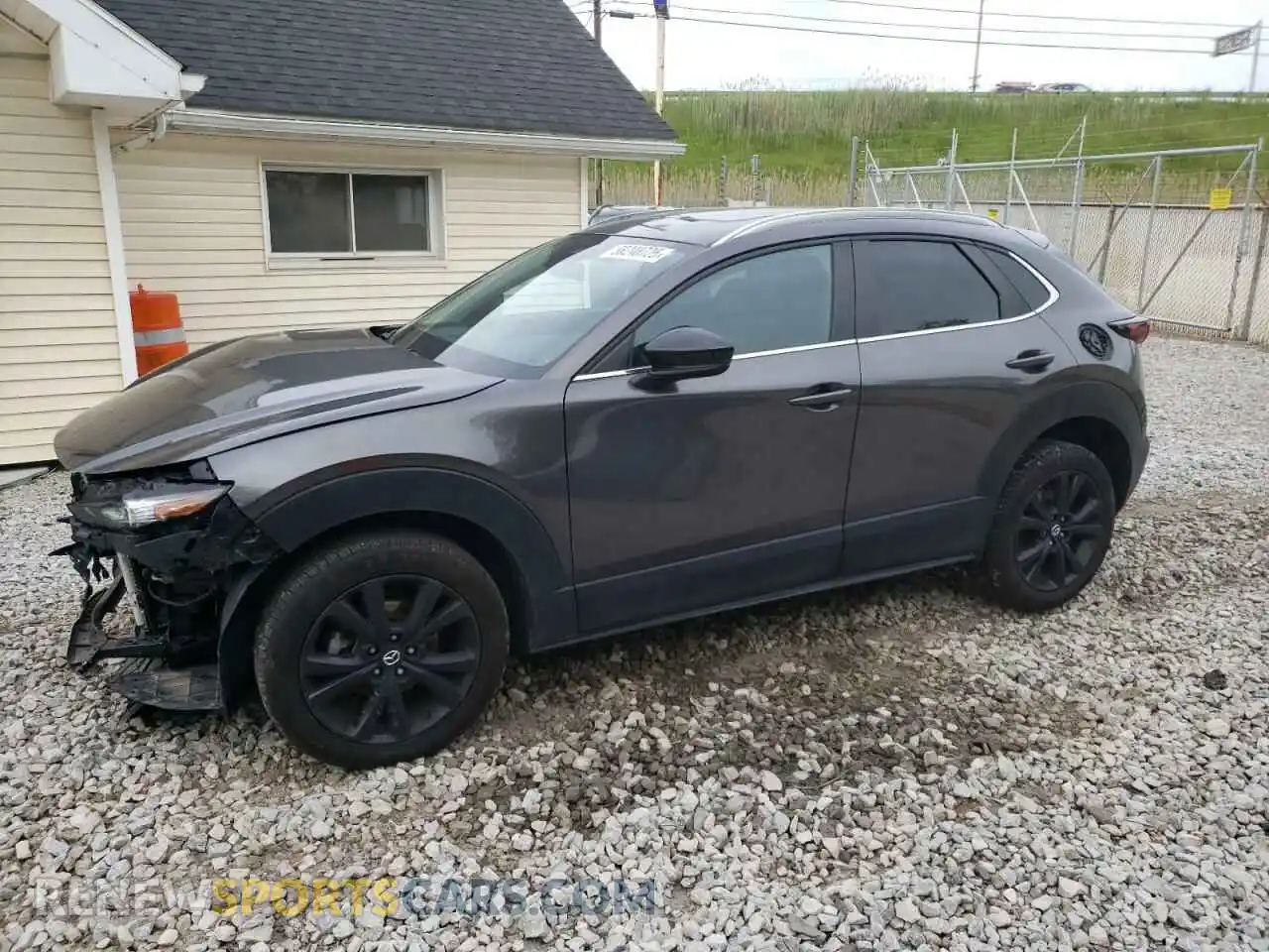 1 Photograph of a damaged car 3MVDMBAY7MM307303 MAZDA CX30 2021