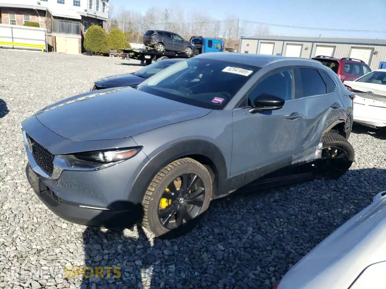 1 Photograph of a damaged car 3MVDMBAY9MM312888 MAZDA CX30 2021