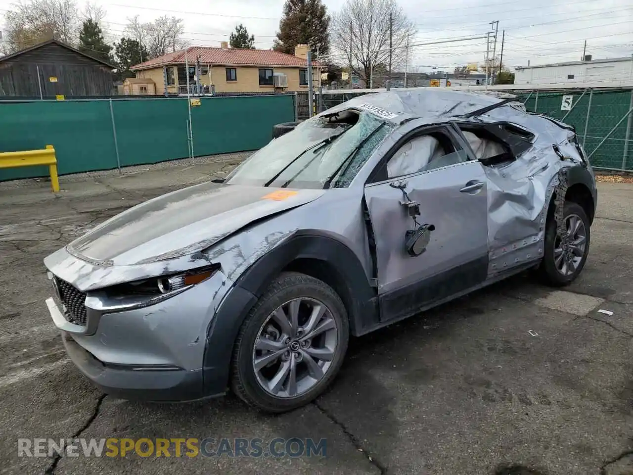 1 Photograph of a damaged car 3MVDMBBL0MM224427 MAZDA CX30 2021