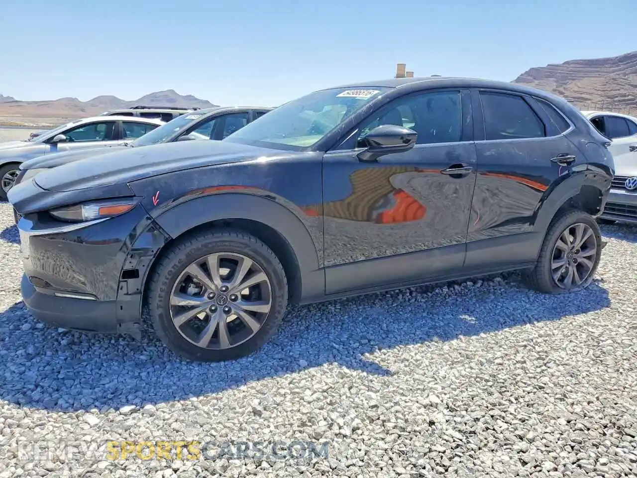 1 Photograph of a damaged car 3MVDMBBL0MM243530 MAZDA CX30 2021