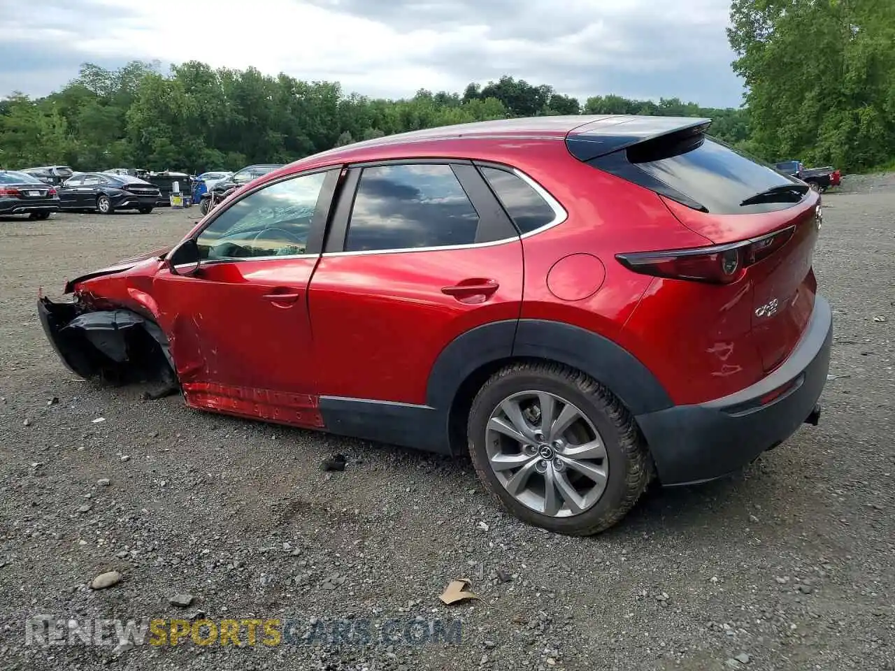 2 Photograph of a damaged car 3MVDMBBL0MM248596 MAZDA CX30 2021