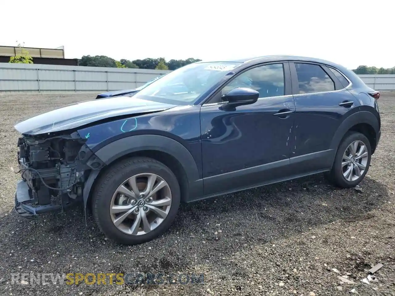 1 Photograph of a damaged car 3MVDMBBL1MM254410 MAZDA CX30 2021