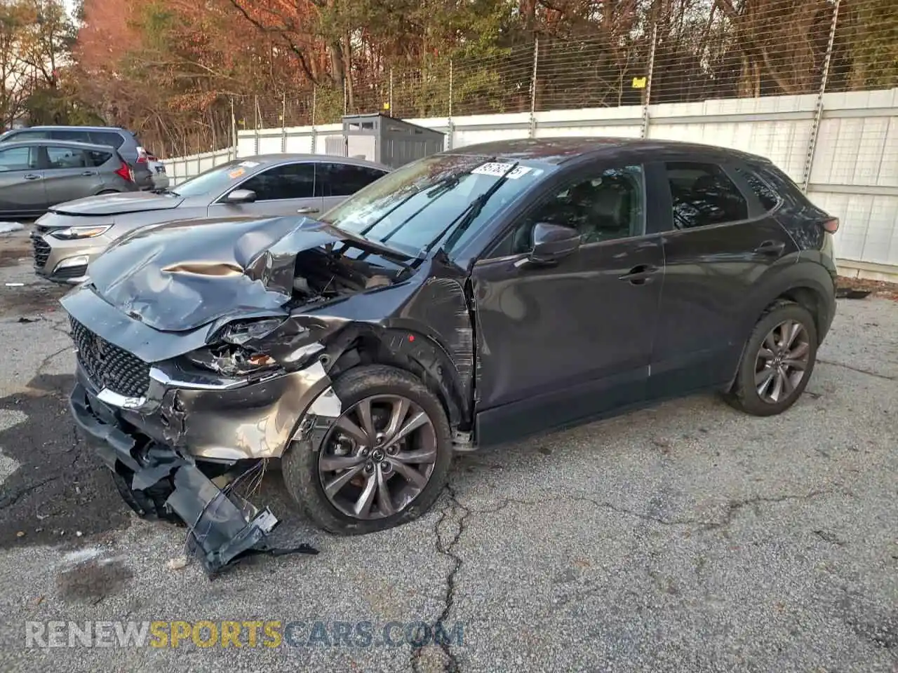 1 Photograph of a damaged car 3MVDMBBL3MM265215 MAZDA CX30 2021