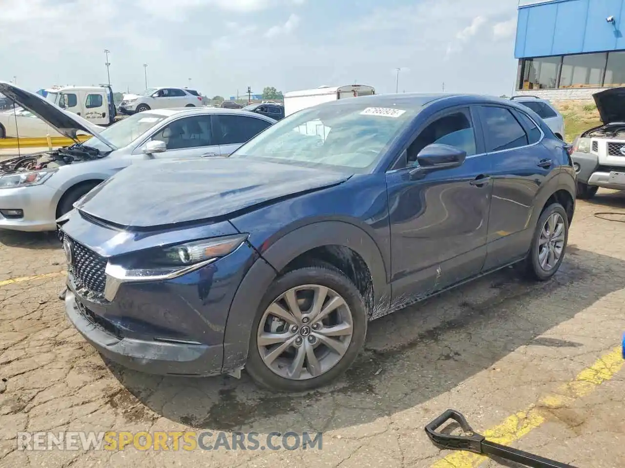 1 fotografías del automóvil dañado 3MVDMBBL5MM316942 MAZDA CX30 2021