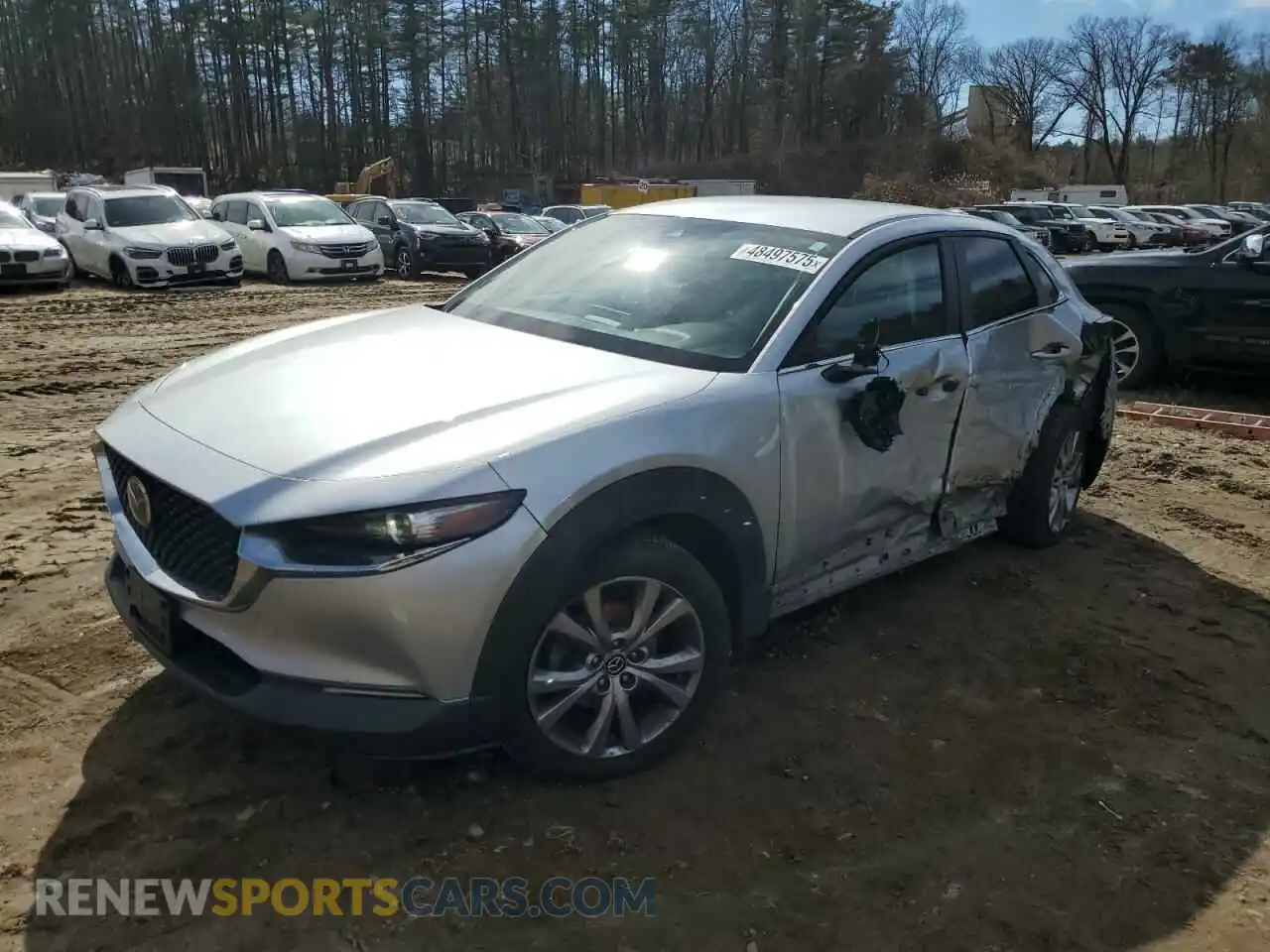 1 Photograph of a damaged car 3MVDMBBL6MM236467 MAZDA CX30 2021