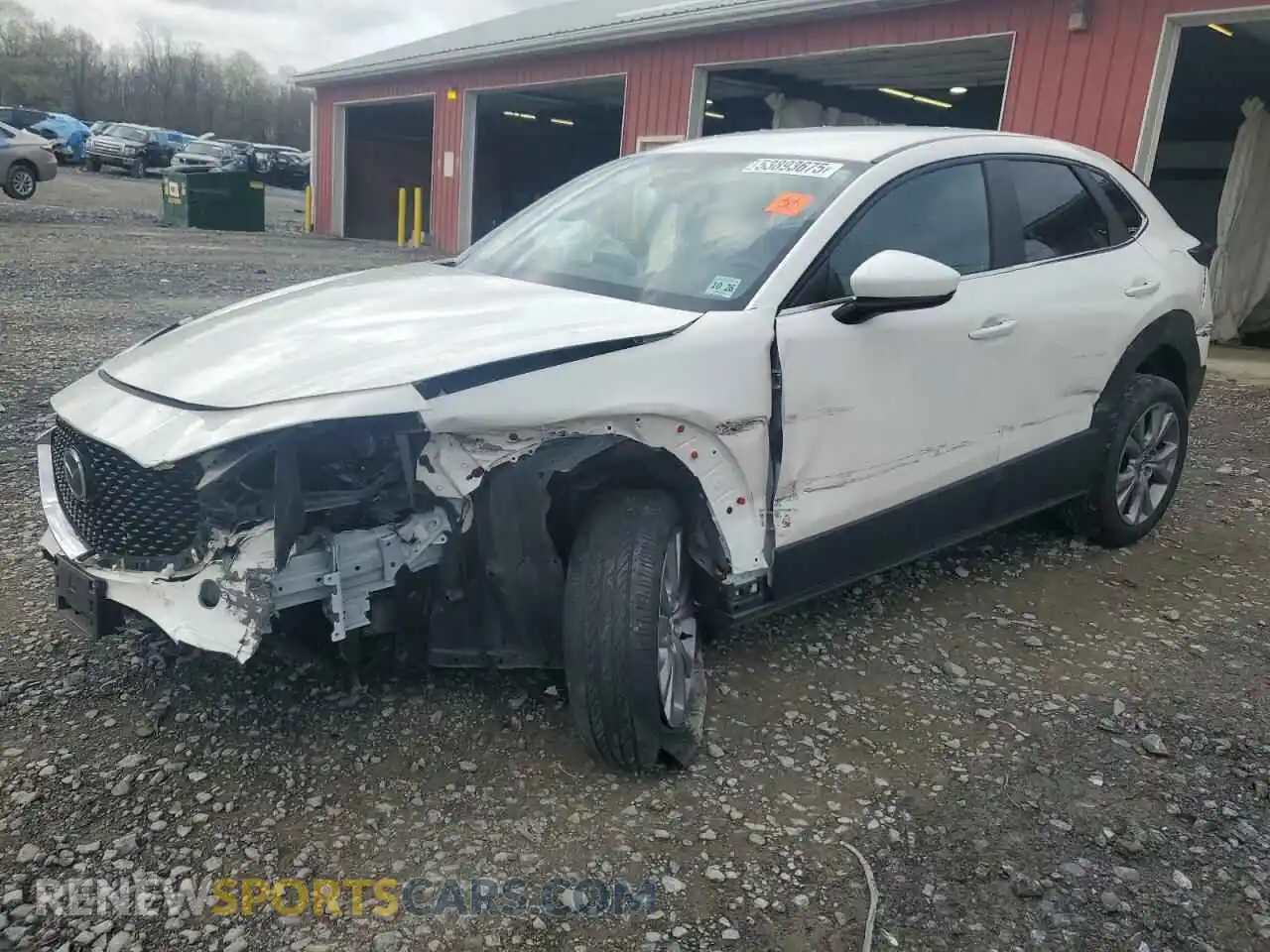 1 Photograph of a damaged car 3MVDMBBL6MM311913 MAZDA CX30 2021