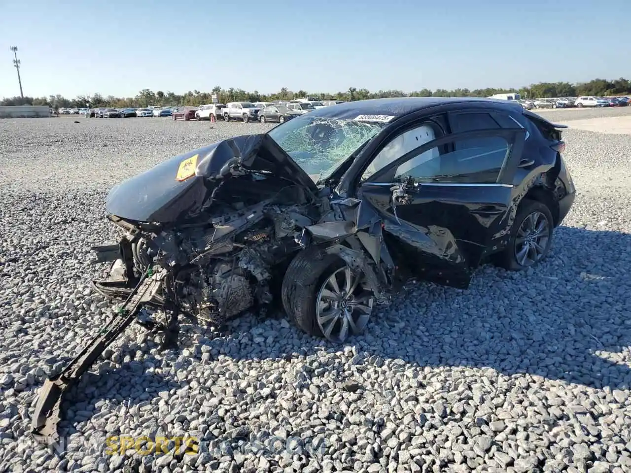 1 Photograph of a damaged car 3MVDMBBL7MM315033 MAZDA CX30 2021