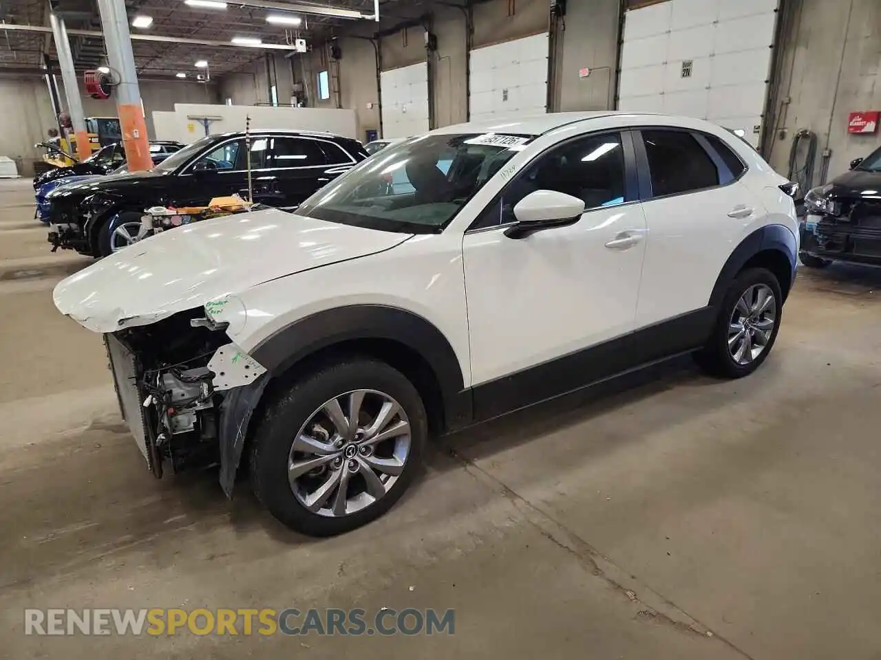 1 Photograph of a damaged car 3MVDMBBL7MM316229 MAZDA CX30 2021