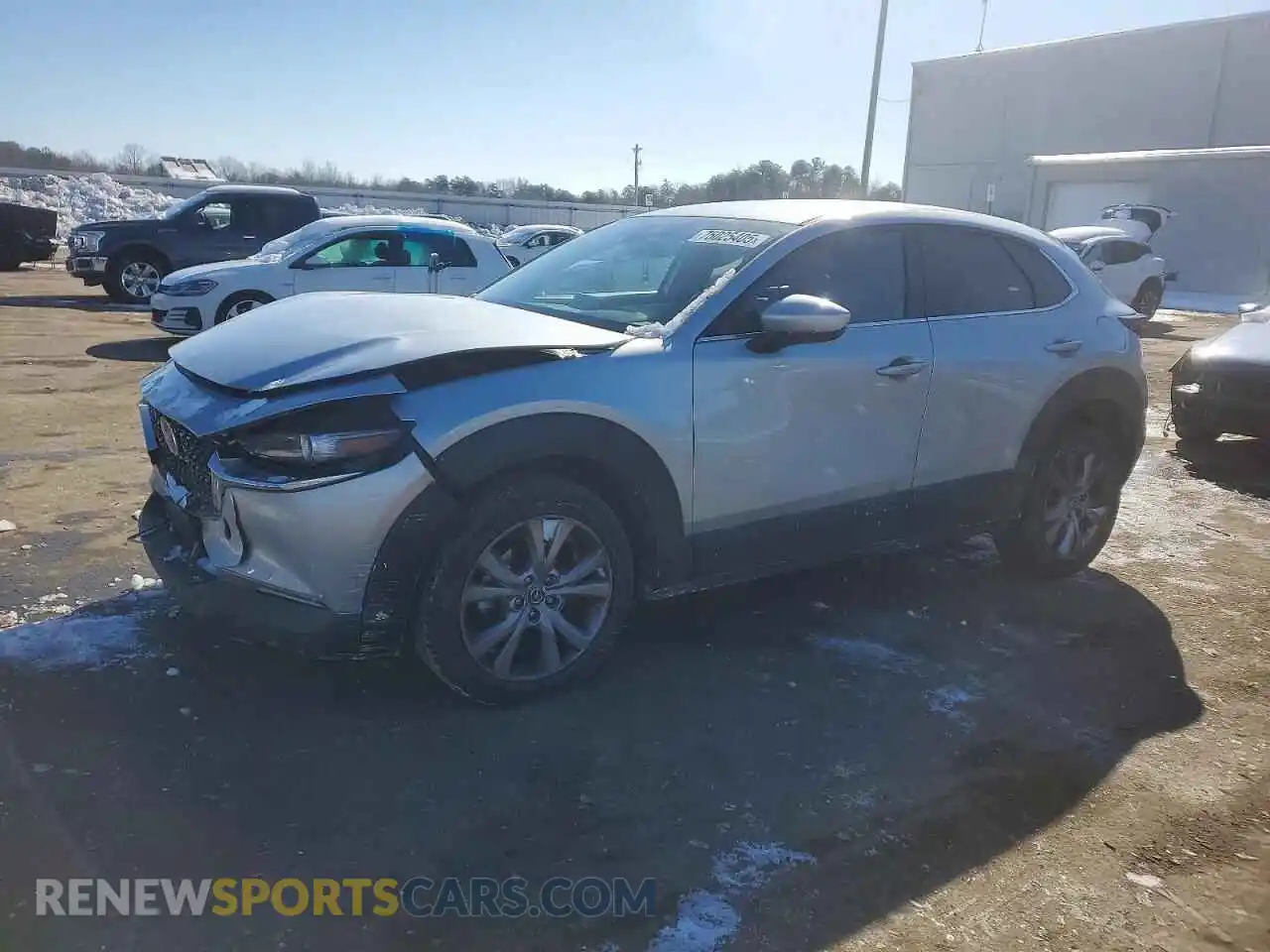 1 Photograph of a damaged car 3MVDMBBL8MM231898 MAZDA CX30 2021