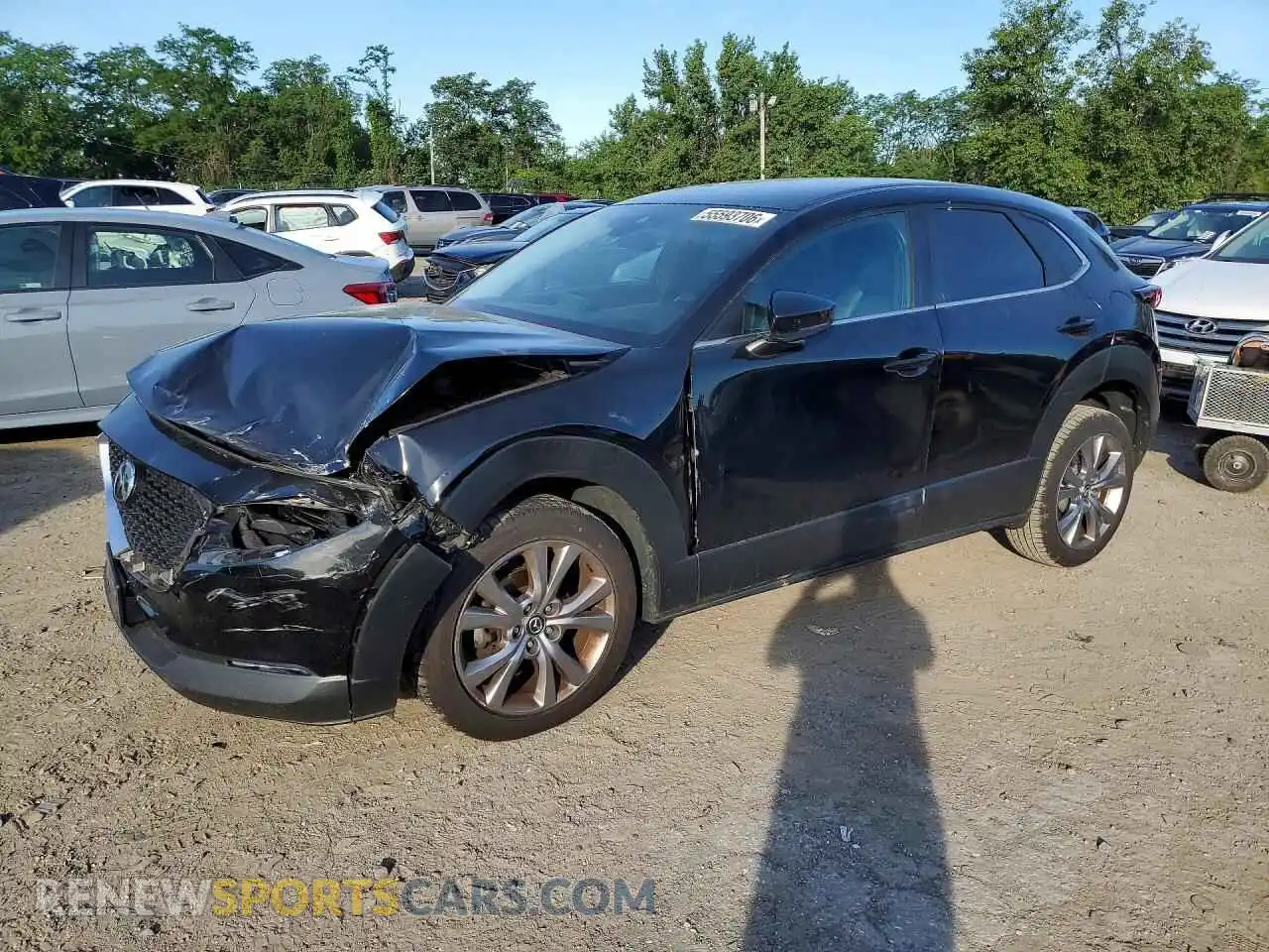 1 fotografías del automóvil dañado 3MVDMBBL8MM242237 MAZDA CX30 2021