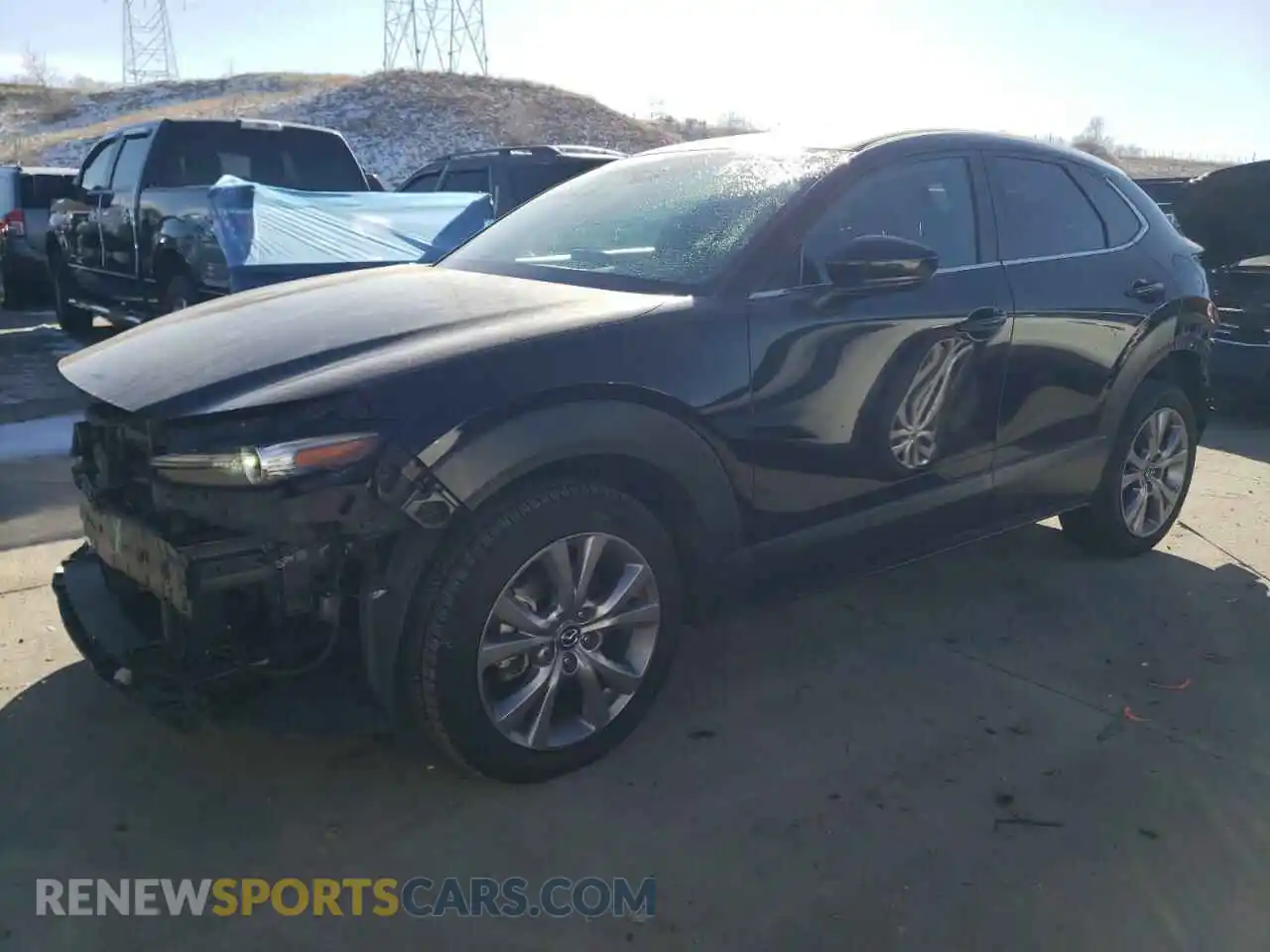 1 Photograph of a damaged car 3MVDMBBL9MM228234 MAZDA CX30 2021