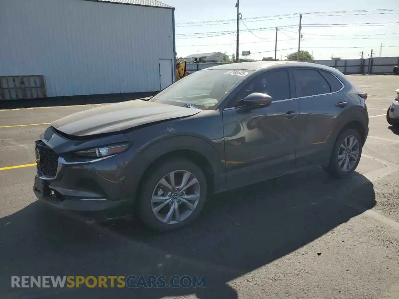 1 Photograph of a damaged car 3MVDMBBL9MM315910 MAZDA CX30 2021