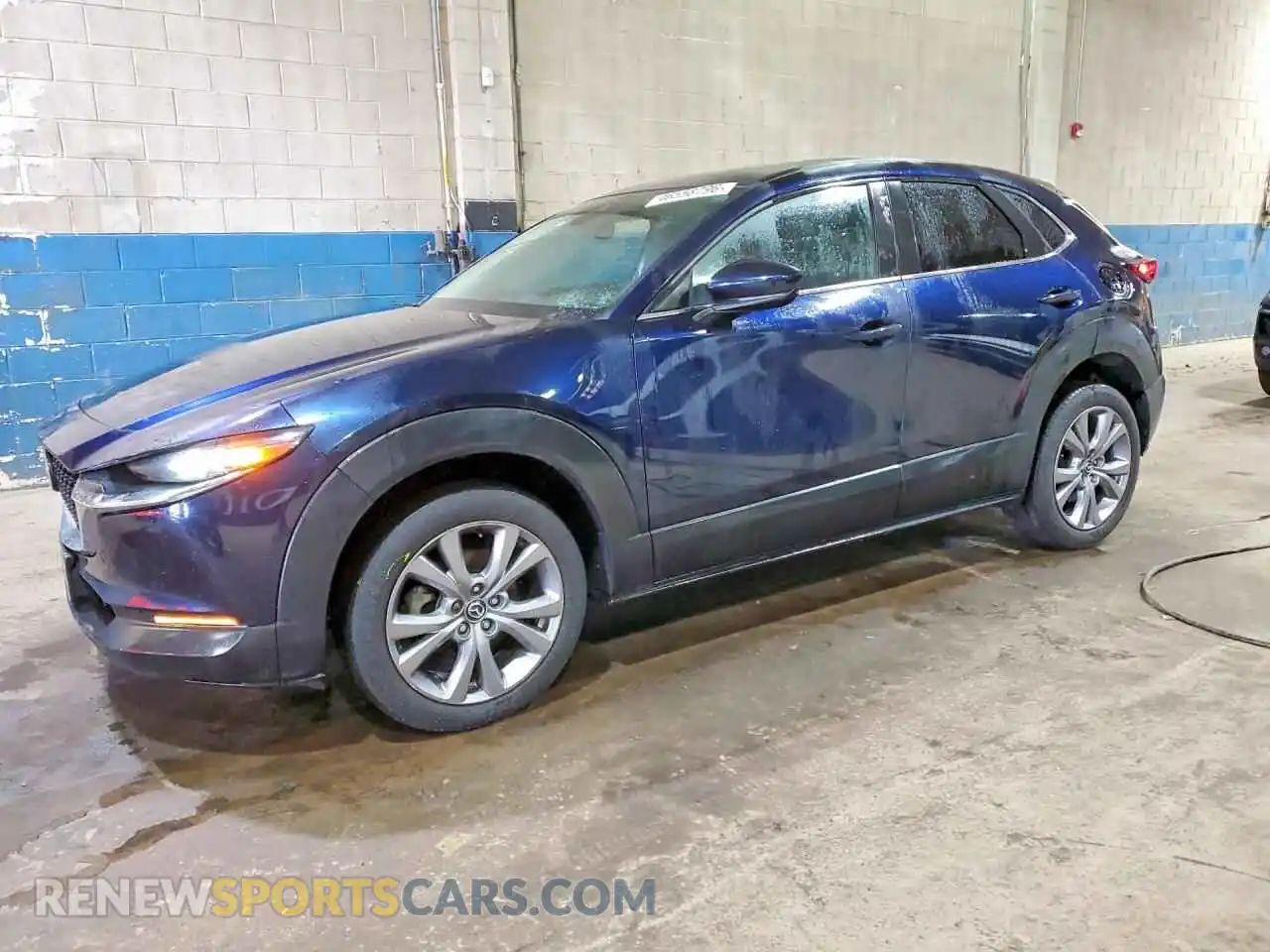 1 Photograph of a damaged car 3MVDMBBLXMM232244 MAZDA CX30 2021
